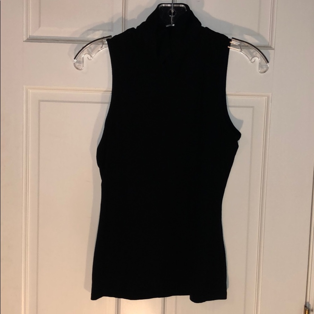Black, Sleeveless Shirt